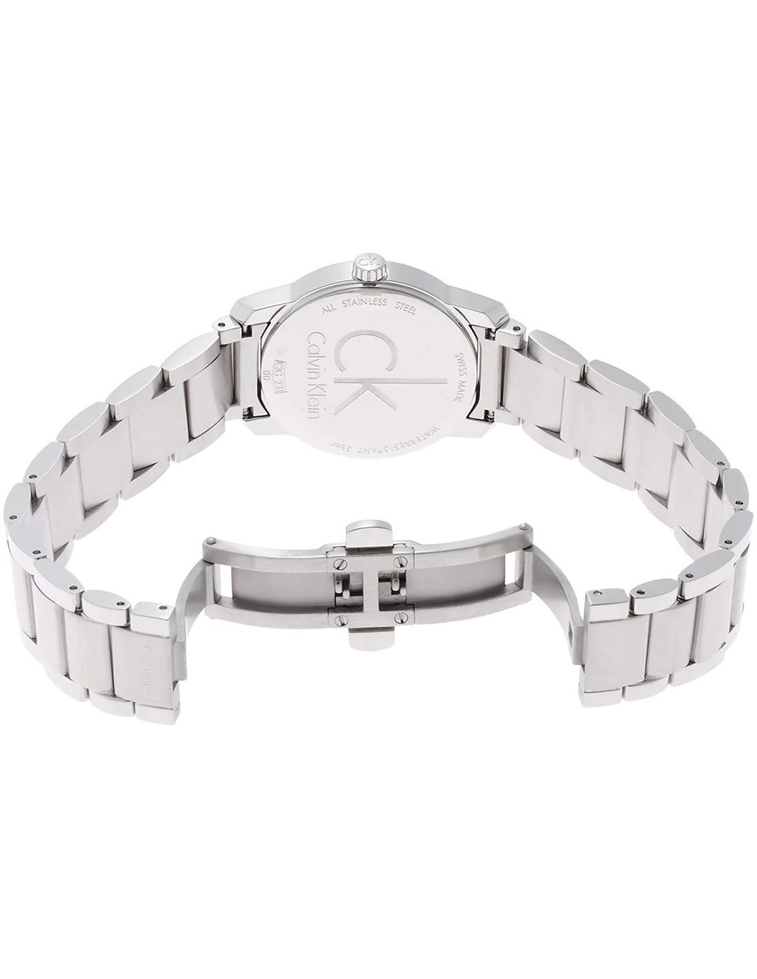 Montre Femme Calvin Klein City Argent Acier Inoxydable 32mm Réf. K2G23146 vue 3