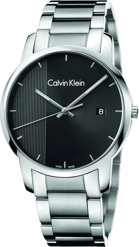 Montre Homme Calvin Klein K2G2G14Y en Acier Inoxydable, Cadran Noir