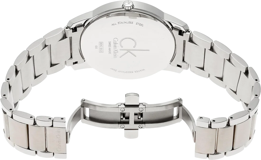 Montre Homme Calvin Klein K2G2G14Y en Acier Inoxydable, Cadran Noir vue 3