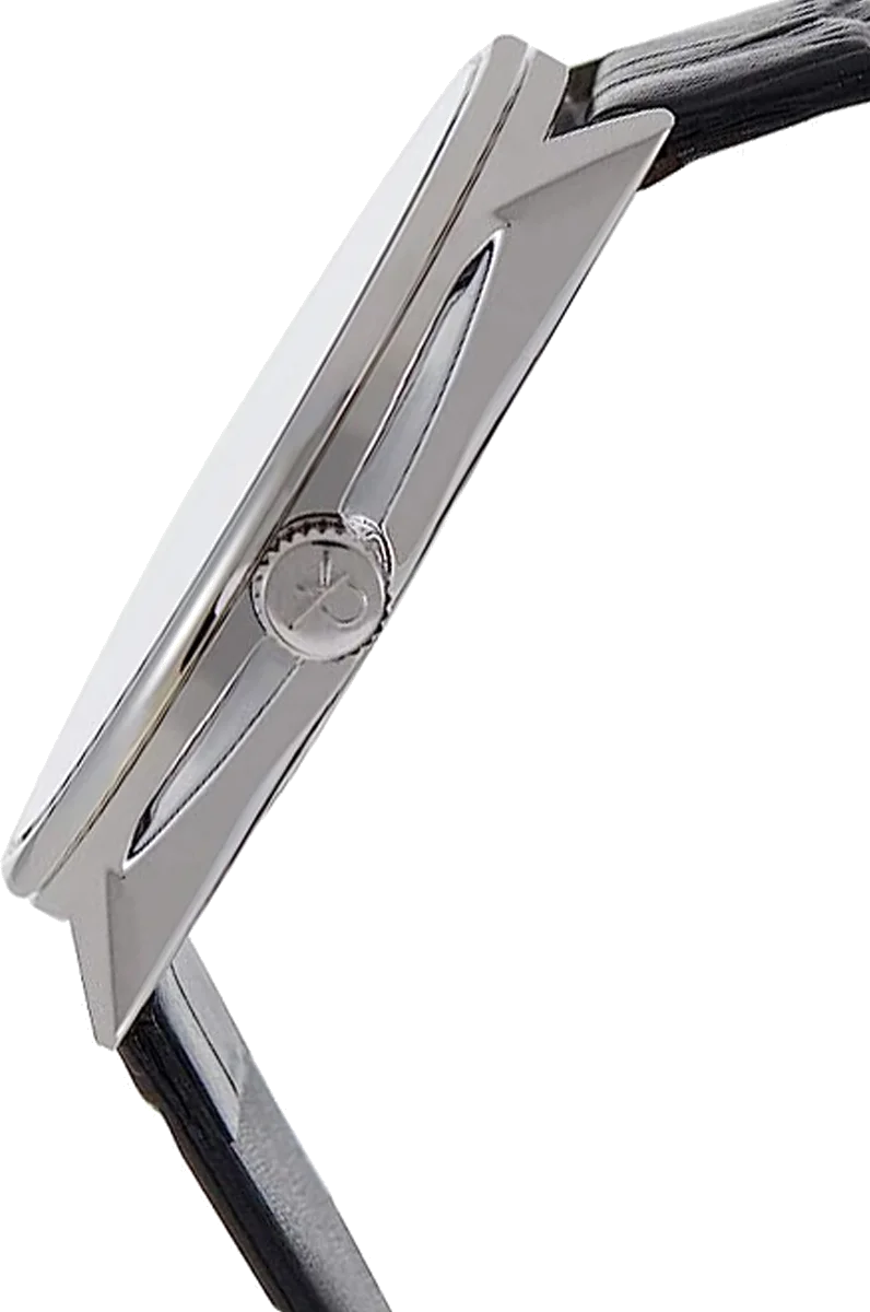 Montre Homme Calvin Klein K2Y2X1CU - Cadran et Bracelet Cuir Noir vue 2