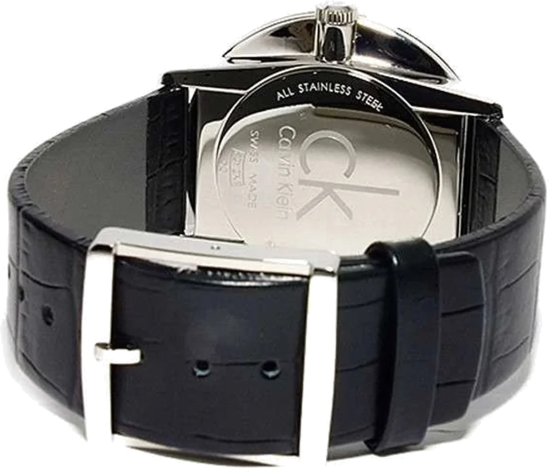 Montre Homme Calvin Klein K2Y2X1CU - Cadran et Bracelet Cuir Noir vue 3