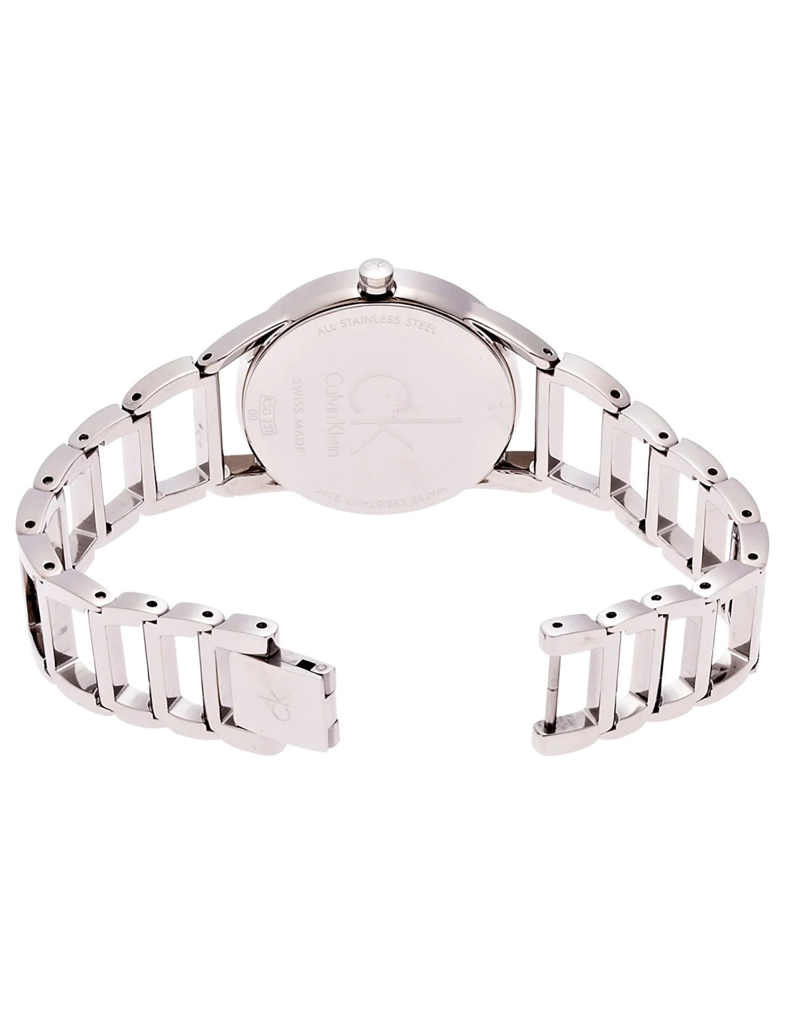 Montre Femme Calvin Klein K3G23121 Acier Noir Swiss Made vue 2