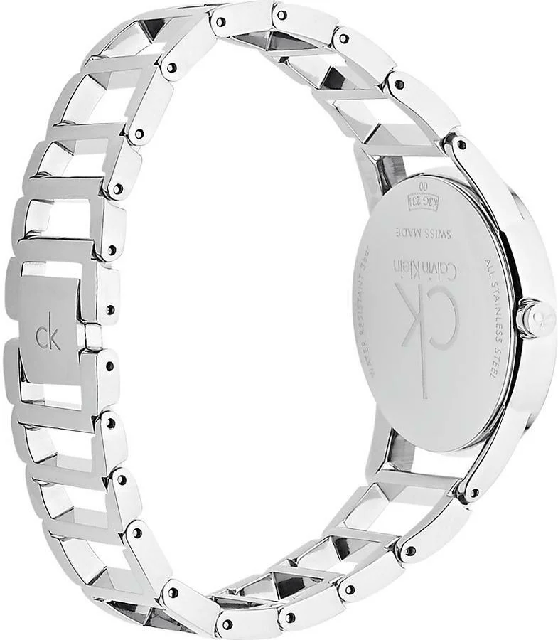 Montre Femme Calvin Klein K3G23126 en acier inoxydable argent vue 3
