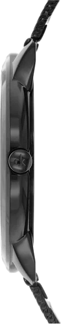 Montre Femme Calvin Klein Minimal K3M524B1 - Cadran et bracelet en acier noir maille milanaise vue 3
