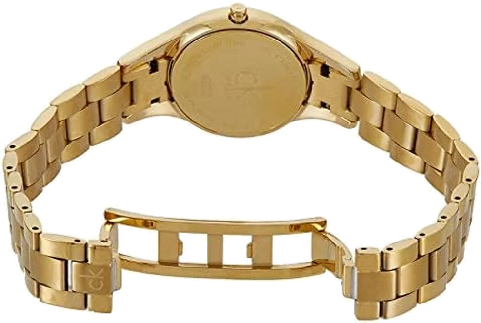 Montre Femme Calvin Klein Simplicity K4323212 en Acier Doré Swiss Made vue 3