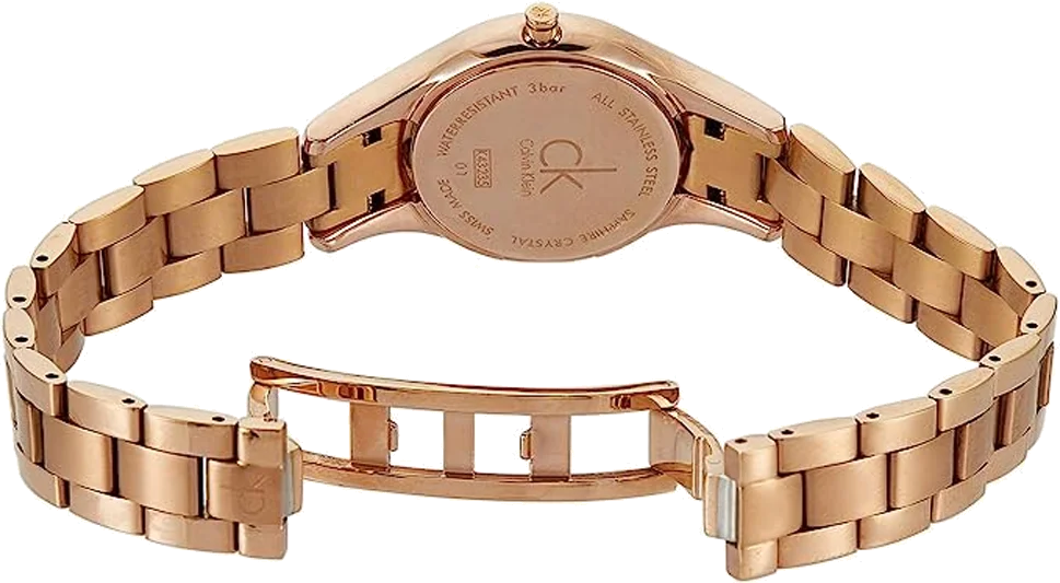 Montre Femme Calvin Klein Simplicity K4323520 Acier Inoxydable Or Rose vue 3