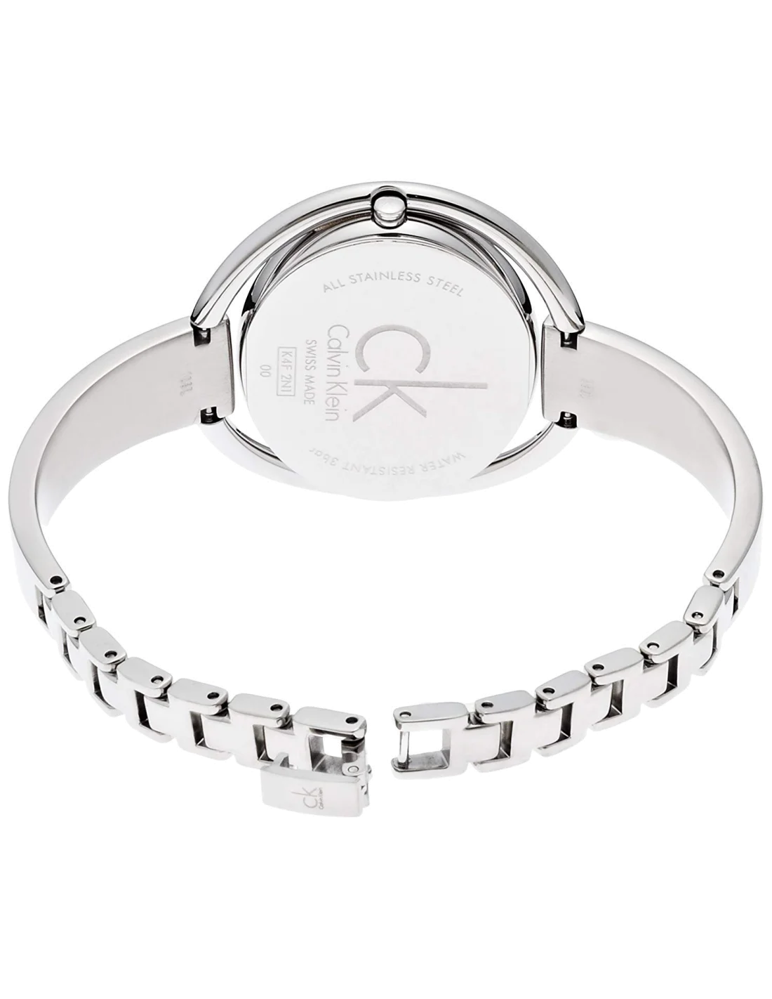 Montre Femme Calvin Klein K4F2N111 Impetuous Acier Inoxydable Argenté Cadran Noir vue 2