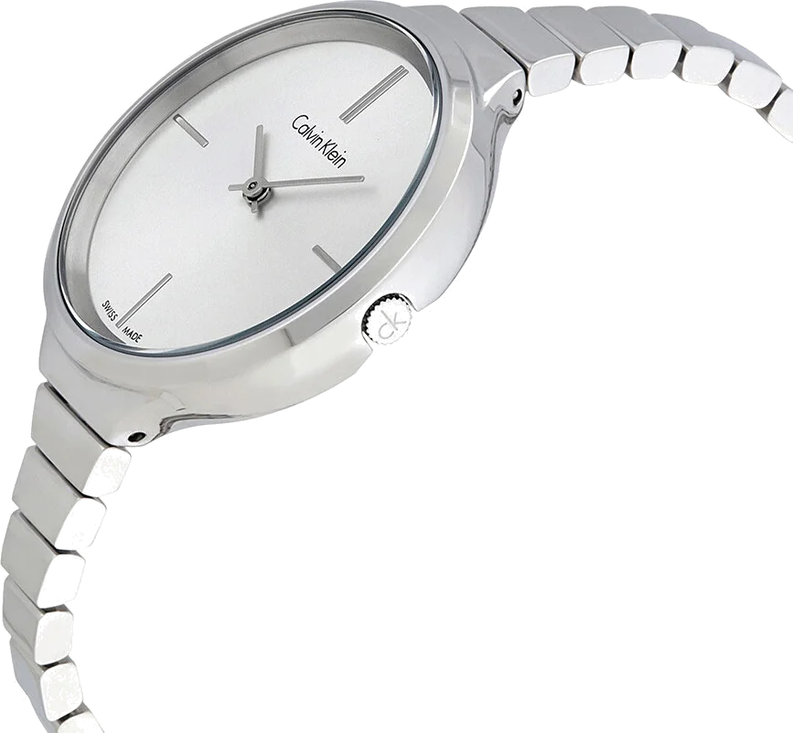 Montre Femme Calvin Klein K4U23126 en acier inoxydable argent vue 2