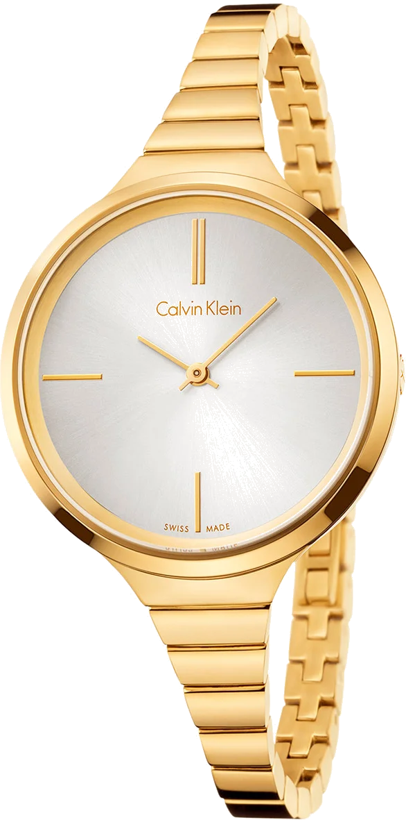 Montre Femme Calvin Klein Lively K4U23526 en acier inoxydable doré