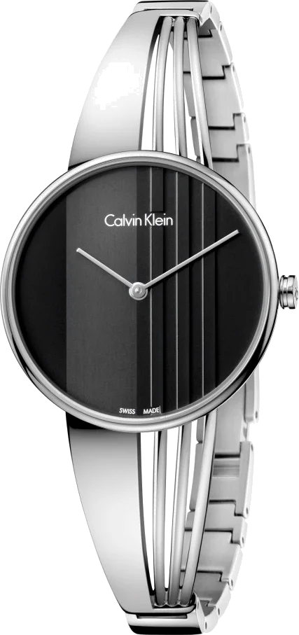 Montre Femme Calvin Klein Drift K6S2N111 Acier Argenté Cadran Noir