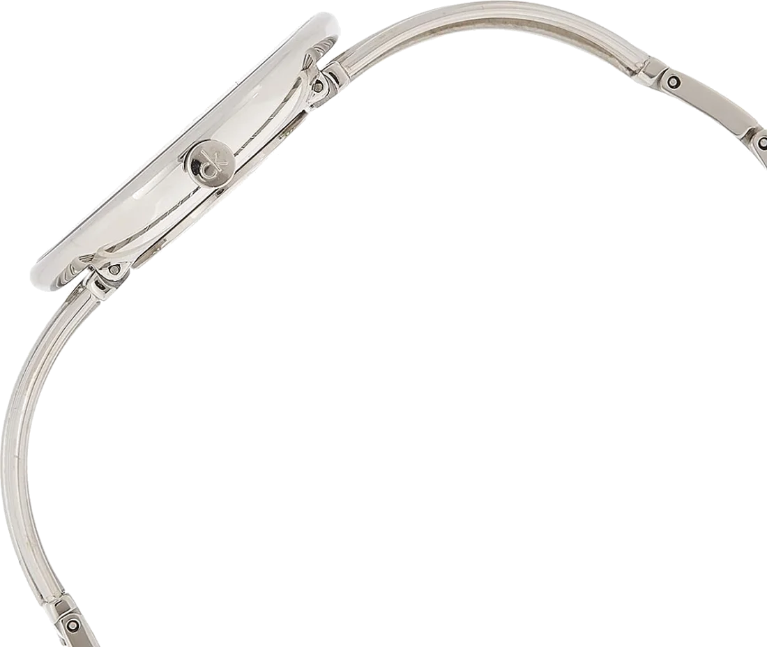 Montre Femme Calvin Klein Drift K6S2N111 Acier Argenté Cadran Noir vue 3