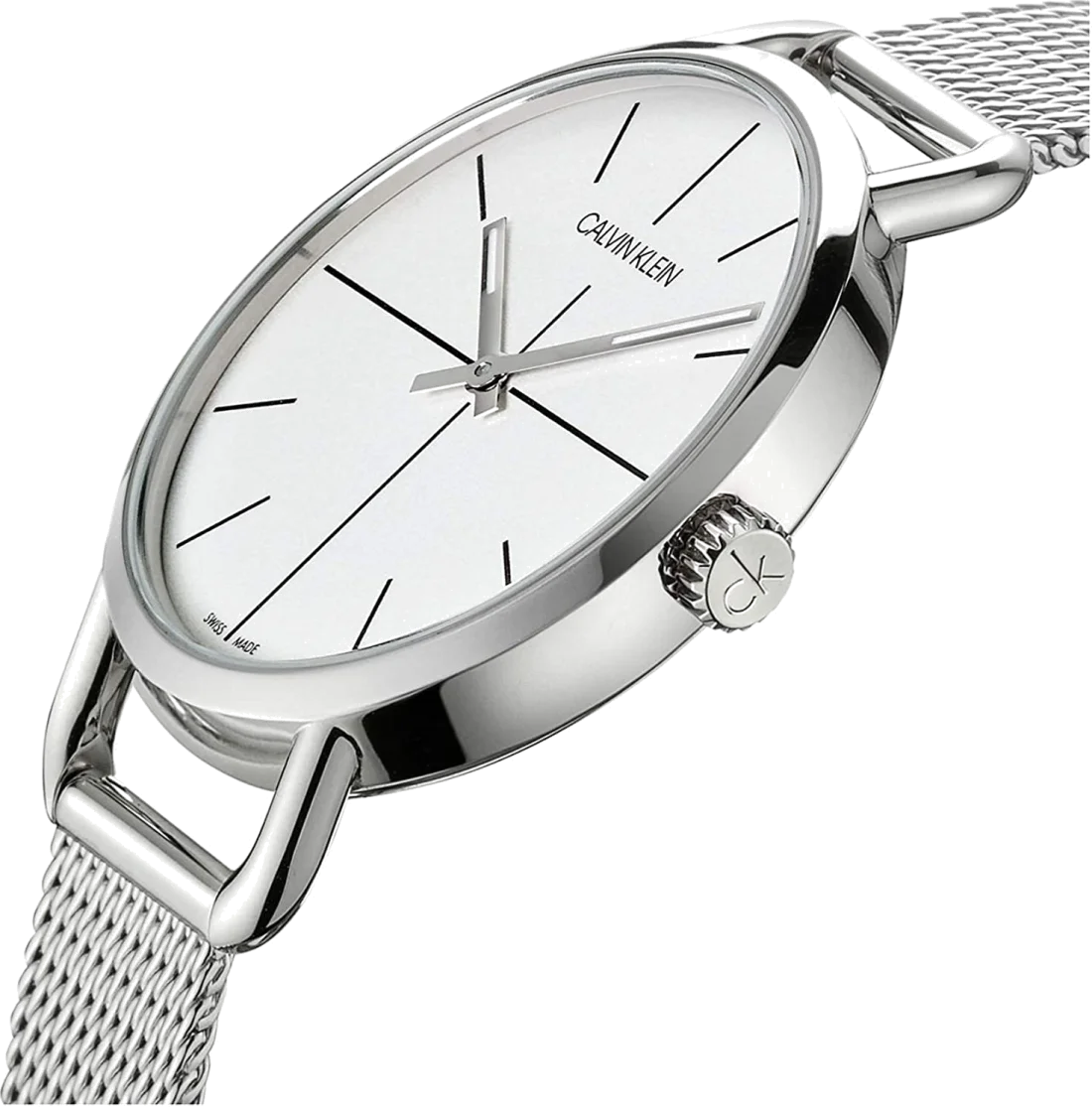 Montre Calvin Klein Even K7B23126 Acier Argenté Maille Milanaise 36mm - Unisexe vue 2