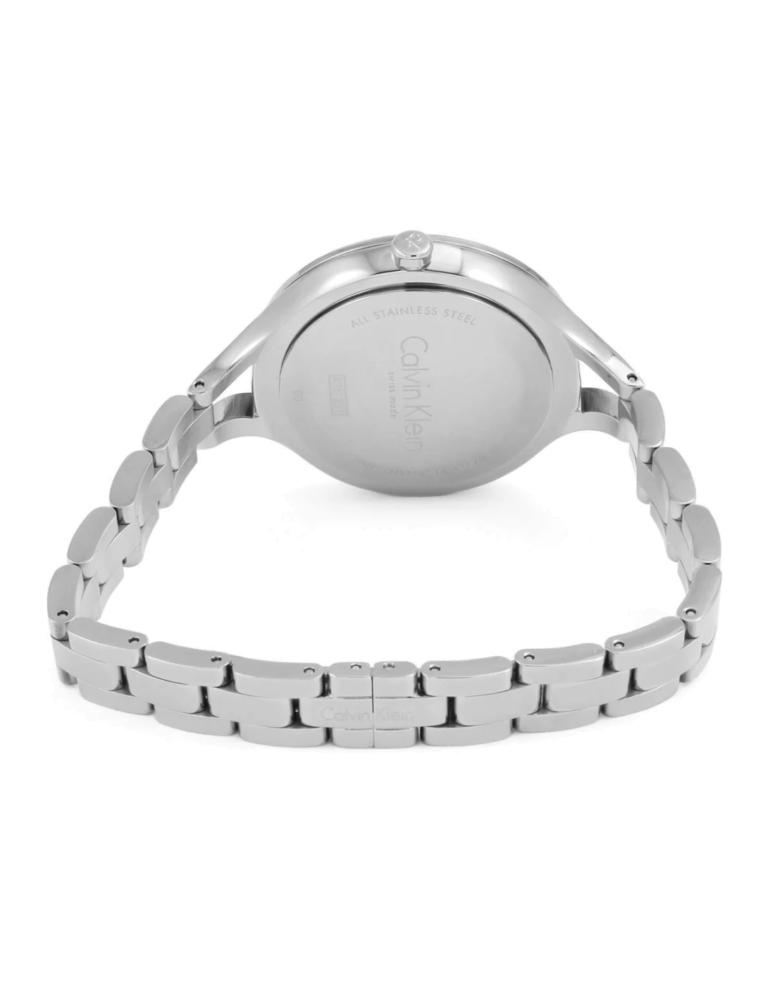 Montre Calvin Klein K7E23B46 Graphic Acier Inoxydable Argent pour Femme vue 2