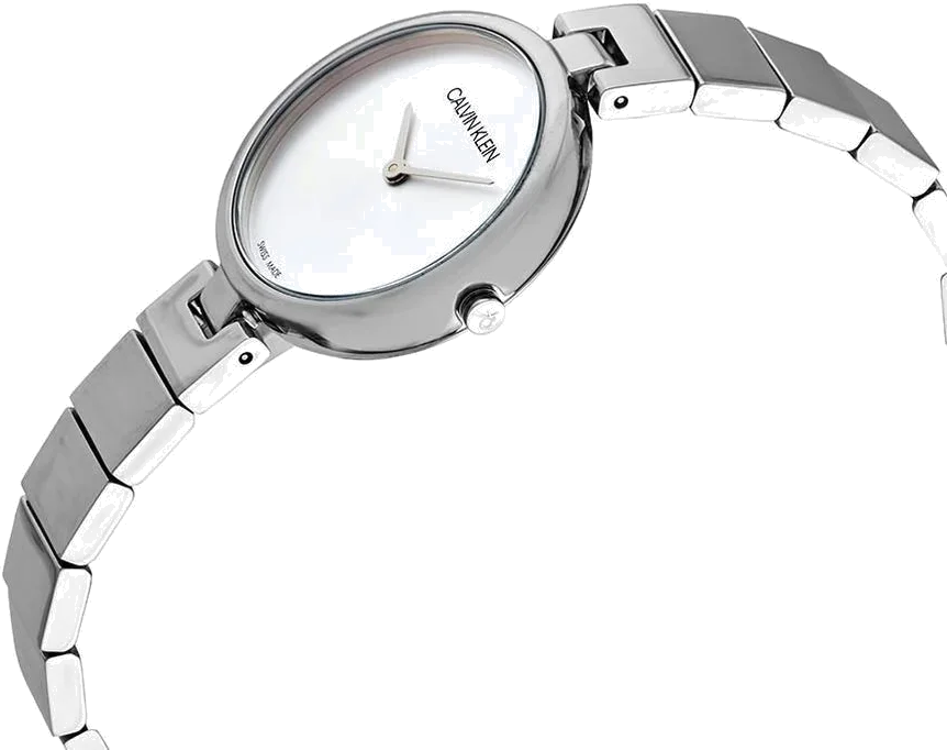 Montre Femme Calvin Klein Authentic K8G23146 en acier inoxydable argenté vue 2