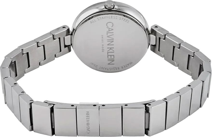 Montre Femme Calvin Klein Authentic K8G23146 en acier inoxydable argenté vue 3