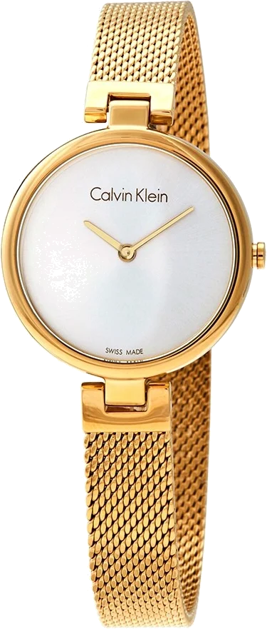 Montre Calvin Klein Authentic K8G23526 en acier doré pour femme