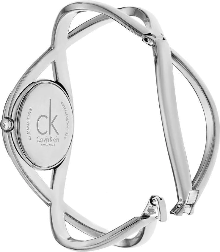 Montre Femme Calvin Klein Enlace K2L24102 Bracelet en acier inoxydable vue 2
