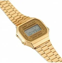 Montre Casio Vintage Digitale A168WG-9EF Dorée - Unisexe vue 2