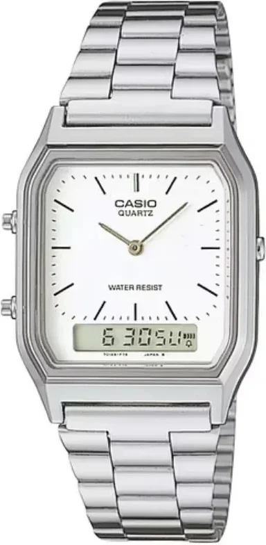 Montre Casio AQ-230A-7DMQYES Argent - Double Affichage Analogique-Digital - Unisexe