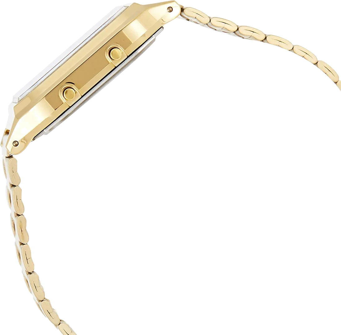 Montre Casio AQ-230GA-9DMQYES Analogique-Digitale Dorée Unisexe vue 2