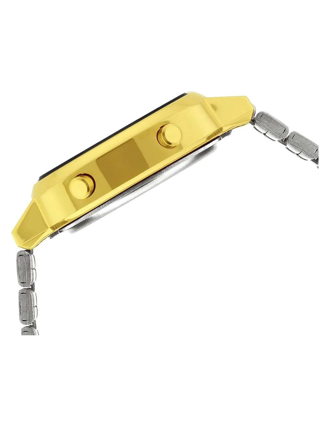 Montre Femme Casio Vintage LA670WEGA-9EF en métal doré à affichage digital vue 3