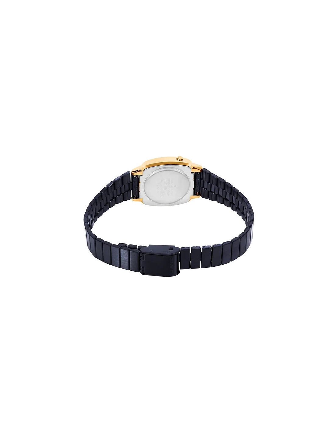 Montre Femme Casio Vintage LA670WEGB-1BEF - Boîtier Or & Cadran Digital Noir vue 4