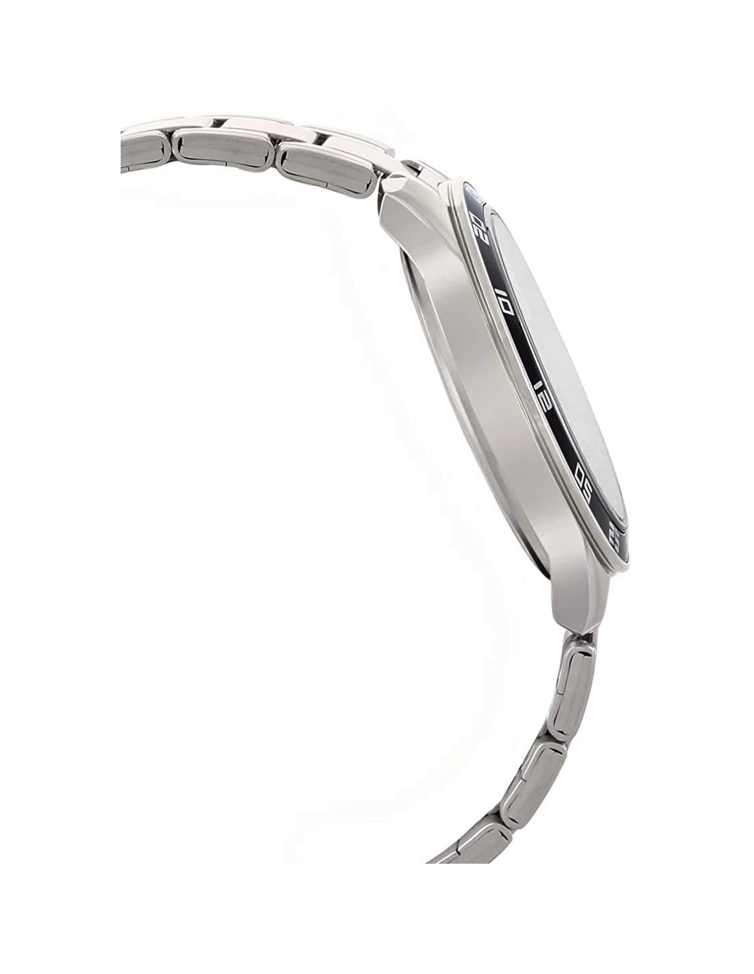 Montre Homme Casio MTP-1300D-1AVEF, Boîtier et Bracelet Acier Argenté, Cadran Noir Multi-Cadrans vue 2