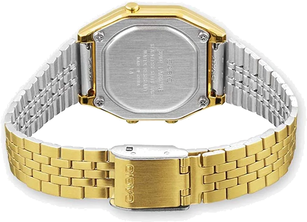 Montre Casio Vintage LA680WEGA-9EF digitale dorée unisexe vue 3