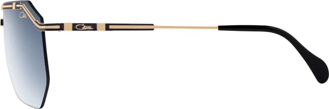 Lunettes de soleil Cazal 9089 masque pilote - Monture métal - Unisexe vue 3