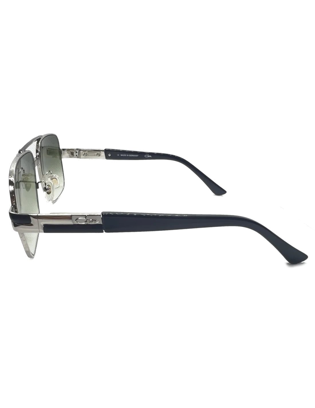 Lunettes de soleil Cazal Vintage 988 C002 noires et argentés vue 3