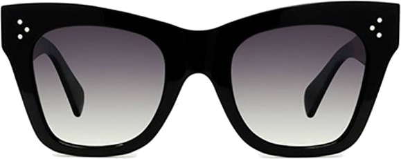 Lunettes de soleil Celine BOLD 3 dots CL4004IN monture en acétate - Noir vue 2