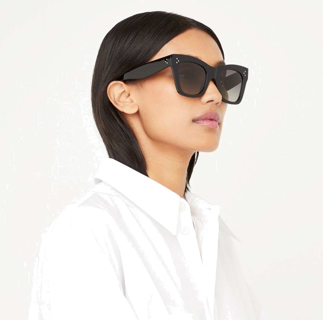 Lunettes de soleil Celine BOLD 3 dots CL4004IN monture en acétate - Noir vue 4