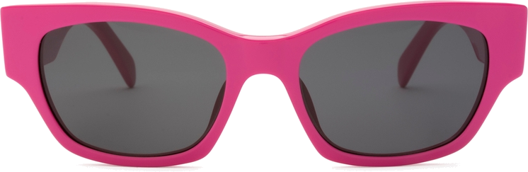 Lunettes de soleil Celine Monochroms CL40197U monture en acétate - Fuchsia vue 3