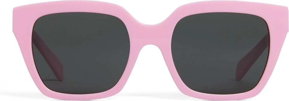 Lunettes de soleil Celine Monochroms CL40198F monture en acétate - Rose vue 2