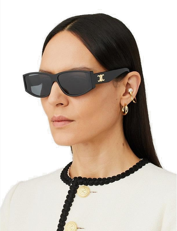 Lunettes de Soleil Celine Triomphe 07 CL40227U - Noir vue 2