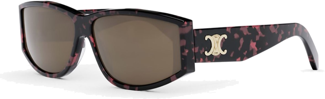 Lunettes de Soleil Celine Triomphe 07 - Monture Ivoire CL40227U pour Femme