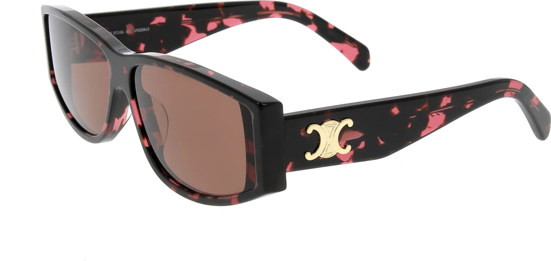 Lunettes de Soleil Celine Triomphe 07 - Monture Ivoire CL40227U pour Femme vue 3