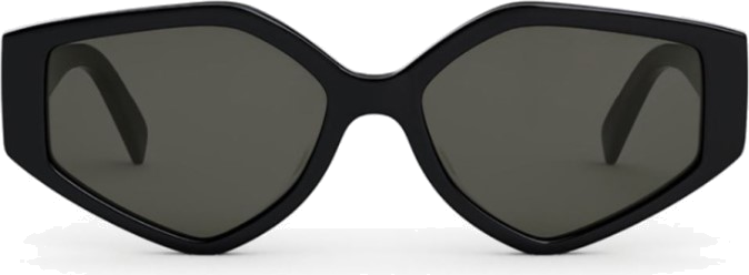 Lunettes de soleil Celine CL40229F GRAPHIC S229 forme géométrique - Noir vue 2