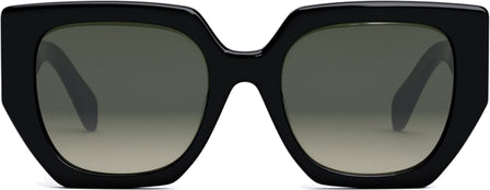 Lunettes de soleil Celine Triomphe CL40239F en acétate - Noir vue 3