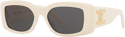 Lunettes de soleil Celine Triomphe XL 01 CL40282U - Acétate rectangulaire pour femme vue 2