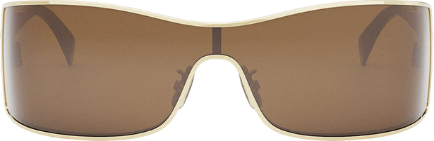 Lunettes de Soleil Celine Triomphe Maxi Metal CL40283U - Monture Masque pour Femme