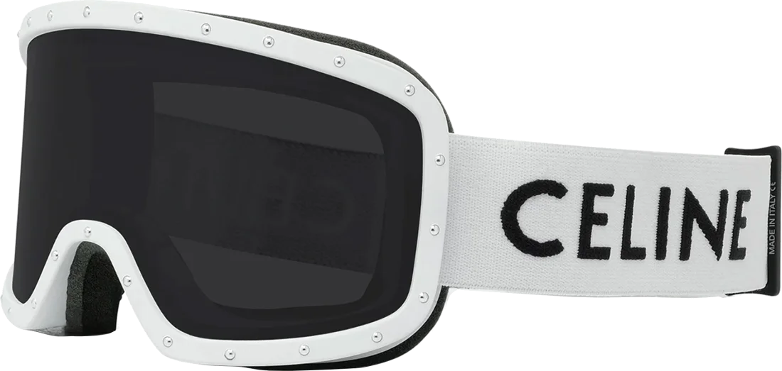 Masque de ski Celine CL40196U24A Blanc Mat Unisexe