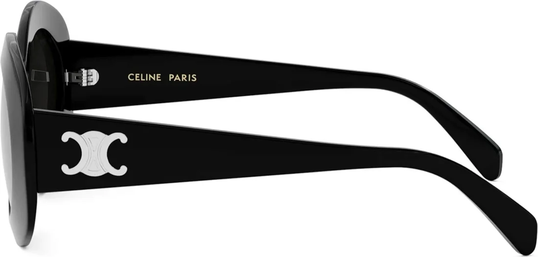 Lunettes de Soleil Celine Femme Triomphe CL40292U 01A Noir vue 3