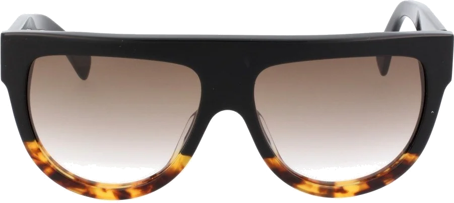 Lunettes de soleil Celine Shadow CL41026/S FU5-5I Noires en acétate vue 2