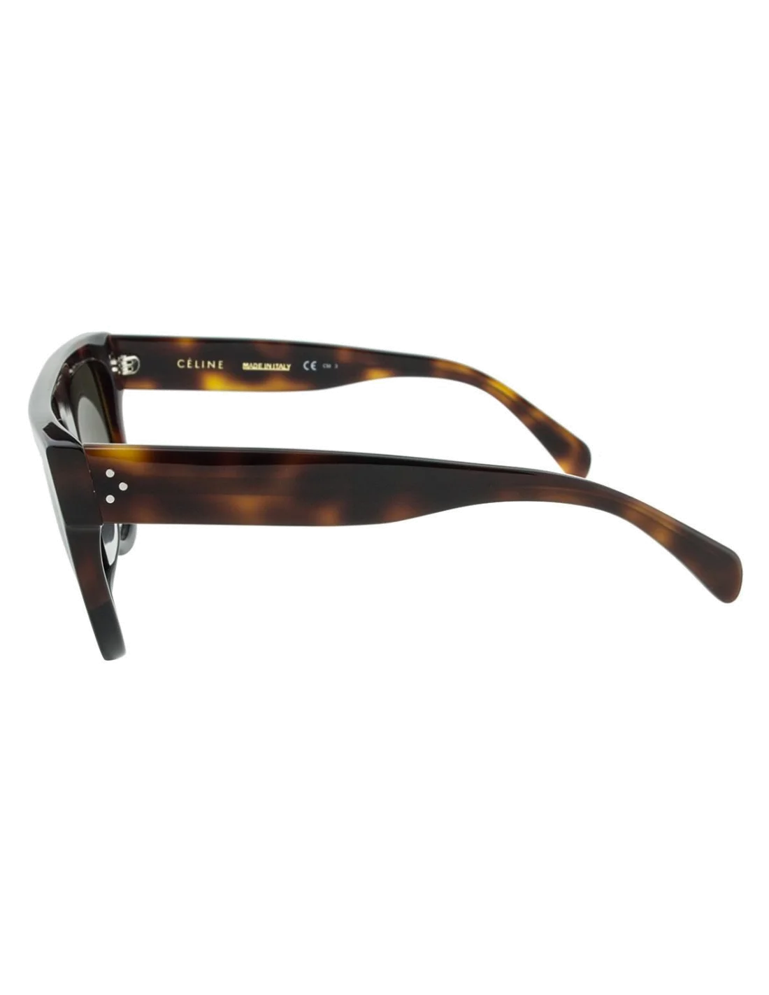 Lunettes de soleil femme Céline Shadow CL 41026/S AEA Z3 Ecaille vue 3