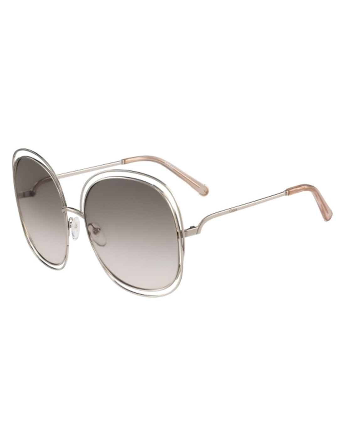 Lunettes de soleil Chloe Carlina CE126S - Or