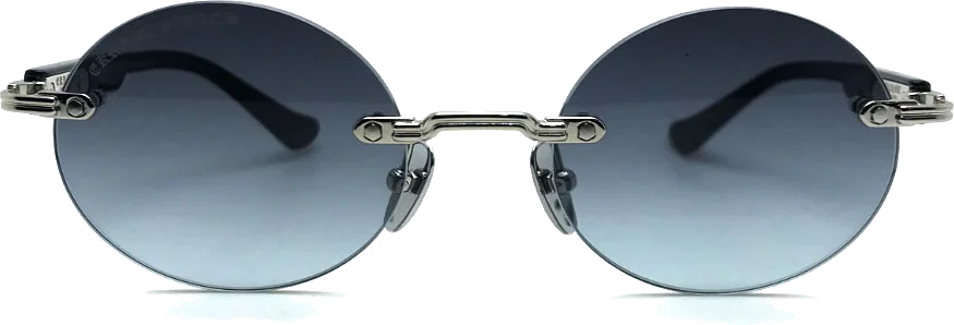 Lunettes de soleil Chrome Hearts Deep III forme ronde vue 2