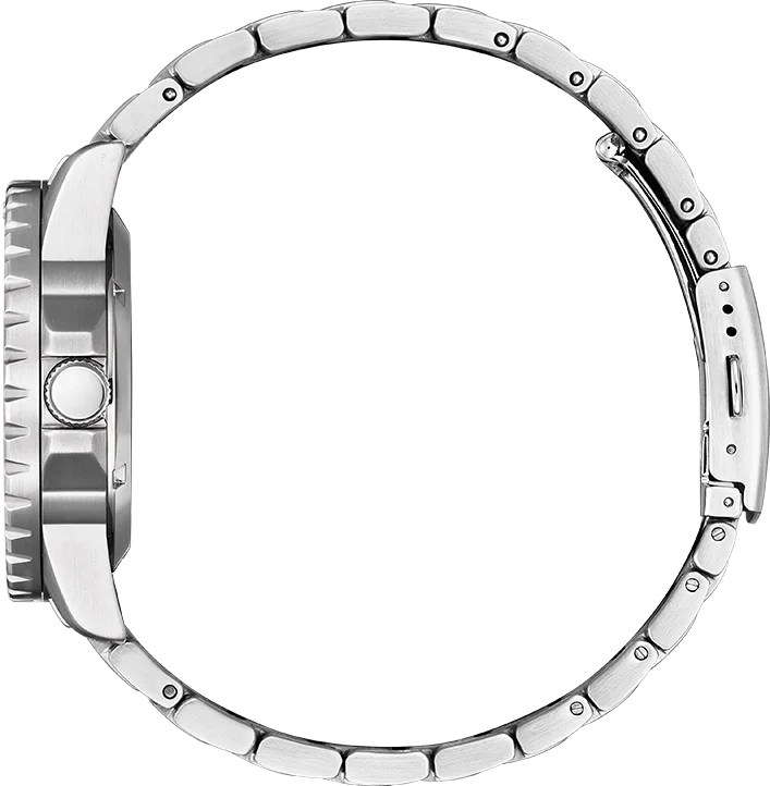 Montre Citizen Automatique Homme NJ0121-89L Cadran Bleu Acier vue 4