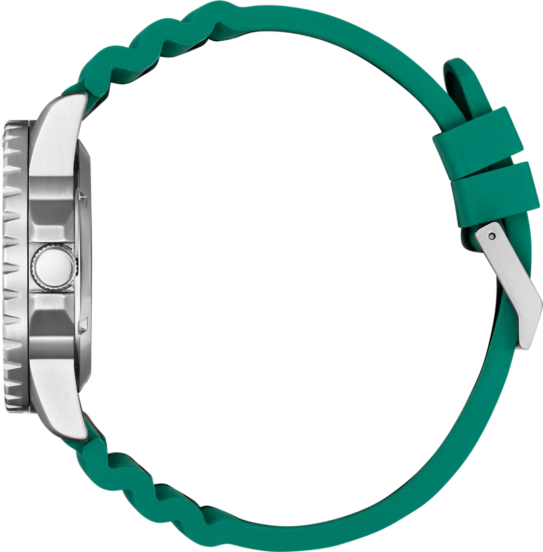 Montre Citizen NJ0129-10X Automatique Homme - Cadran Vert, Bracelet Silicone vue 3