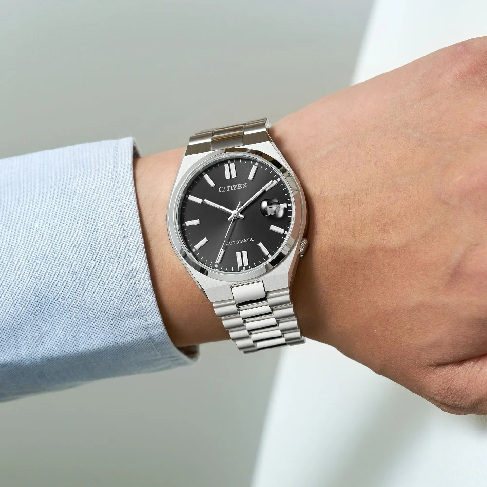 Montre Homme Citizen NJ0150-81E Automatique Cadran Noir Acier Inoxydable vue 4